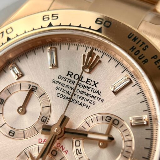 Rolex Cosmograph Daytona 40mm Everose gold 116505 1:1 Best Edition Clean Factory Newest Version - Image 5