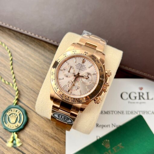 Rolex Cosmograph Daytona 40mm Everose gold 116505 1:1 Best Edition Clean Factory Newest Version - Image 7