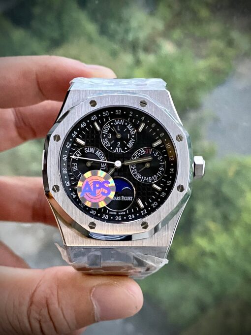 Audemars Piguet Royal Oak 26574 1:1 Best Edition APS Factory Black Dial - Imagen 4