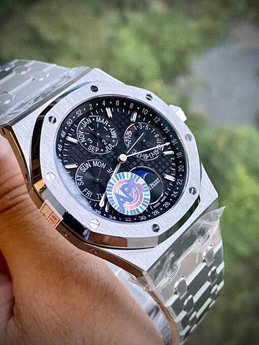 Audemars Piguet Royal Oak 26574 1:1 Best Edition APS Factory Black Dial - Imagen 5