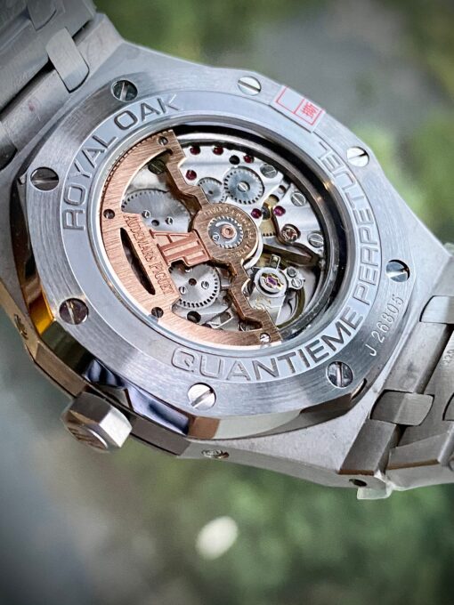 Audemars Piguet Royal Oak 26574 1:1 Best Edition APS Factory Black Dial - Imagen 9