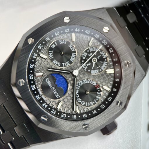 Audemars Piguet Royal Oak 26579CE.OO.1225CE.01 1:1 Best Edition APS Factory Black Dial - Imagen 2