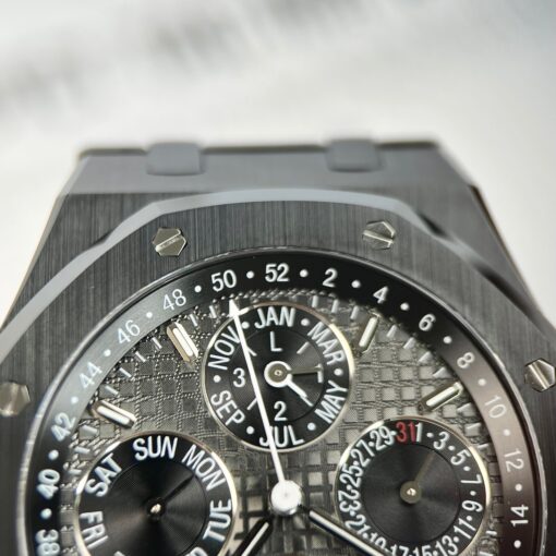 Audemars Piguet Royal Oak 26579CE.OO.1225CE.01 1:1 Best Edition APS Factory Black Dial - Imagen 5