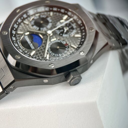 Audemars Piguet Royal Oak 26579CE.OO.1225CE.01 1:1 Best Edition APS Factory Black Dial - Imagen 6