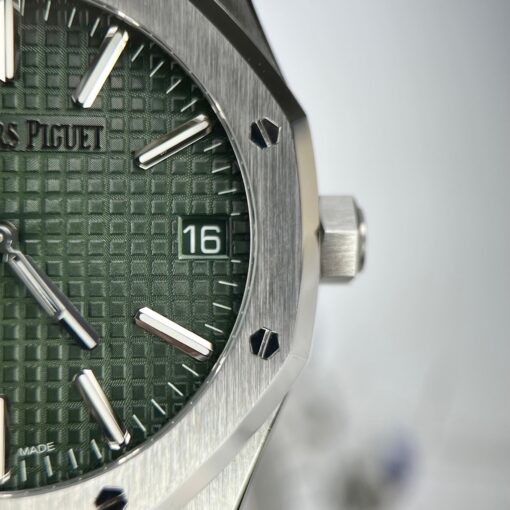 Audemars Piguet Royal Oak 15510ST.OO.1320ST.04 1:1 Best Edition ZF Factory Green Dial Newest Version - Image 6