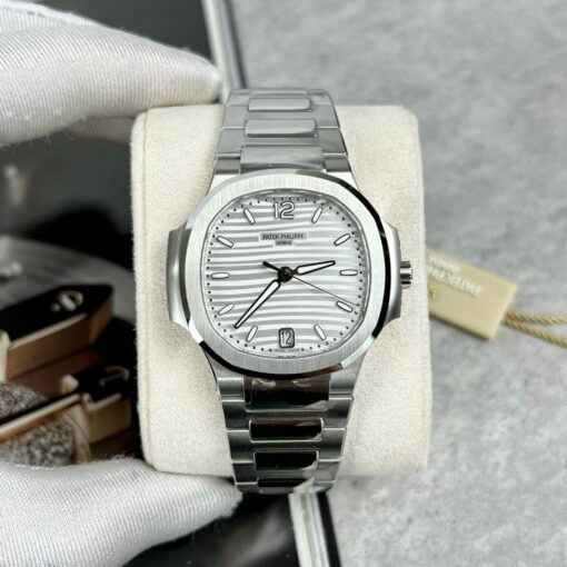 Patek Philippe Nautilus Ladies 7118/1A-010 3K Factory 1:1 Best Edition Swiss ETA324