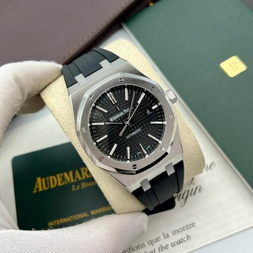 Audemars Piguet Royal Oak 15400 1:1 Best Edition APS Factory Black Dial - immagine 2