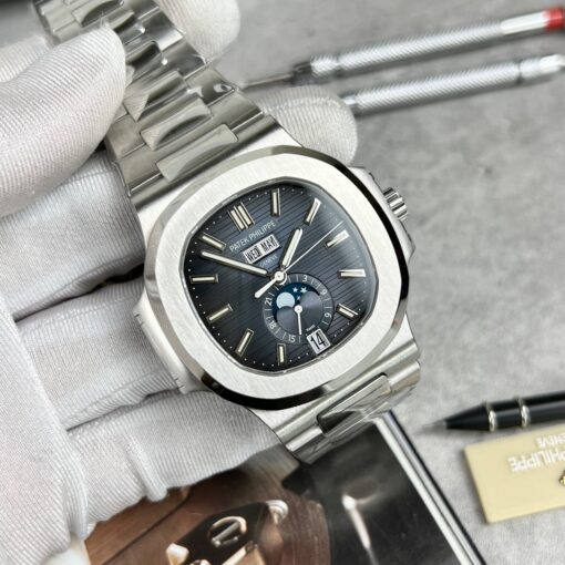 Patek Philippe Nautilus 5726/1A-014 V2 1:1 Best Edition PPF Factory Blue Dial – Image 4