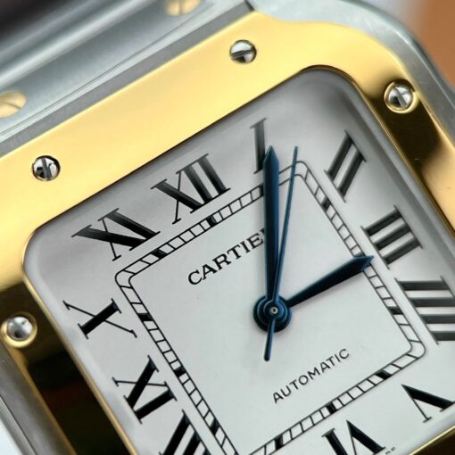 Cartier De Santos W2SA0016 35MM 1:1 Best Edition BV Factory White Dial newest 2024 version - Image 9