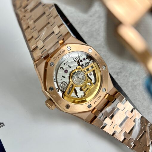 Audemars Piguet Royal Oak 15510 1:1 Best Edition APS Factory Blue Dial rose gold - Image 12