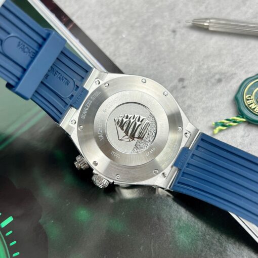 Vacheron Constantin Overseas 47450/000W-9511 TWA Factory 1:1 Best Edition Blue Dial Rubber Strap - Image 9