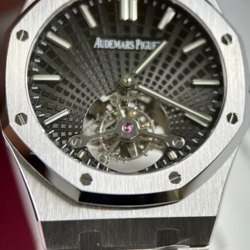 Audemars Piguet Royal Oak Tourbillon 26510PT.OO.1220PT.01 1:1 Best Edition R8 Factory Grey Dial - immagine 4