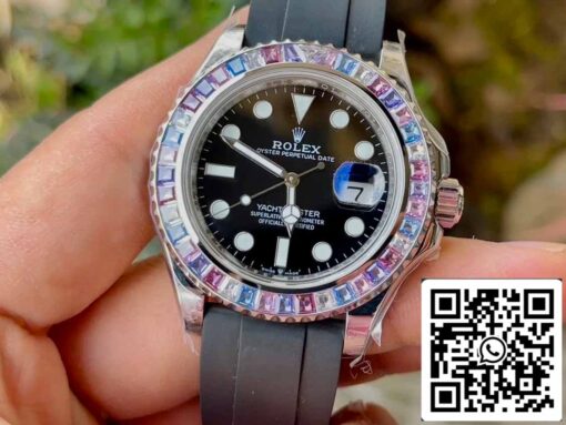 Rolex Yacht Master 40 M126679SABR-0002 1:1 Best Edition KF Factory - immagine 9