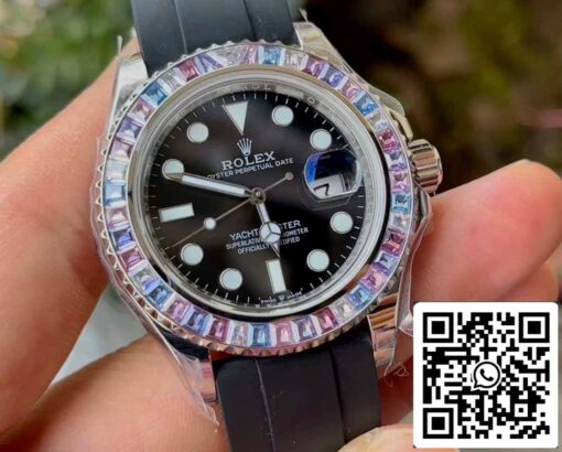 Rolex Yacht Master 40 M126679SABR-0002 1:1 Best Edition KF Factory - immagine 8