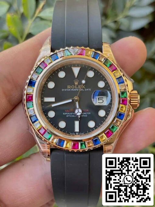 Rolex Yacht Master 40 116695SATS 1:1 Best Edition KF Factory - immagine 7