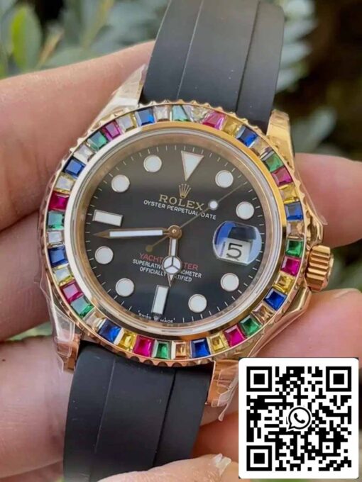 Rolex Yacht Master 40 116695SATS 1:1 Best Edition KF Factory - immagine 6