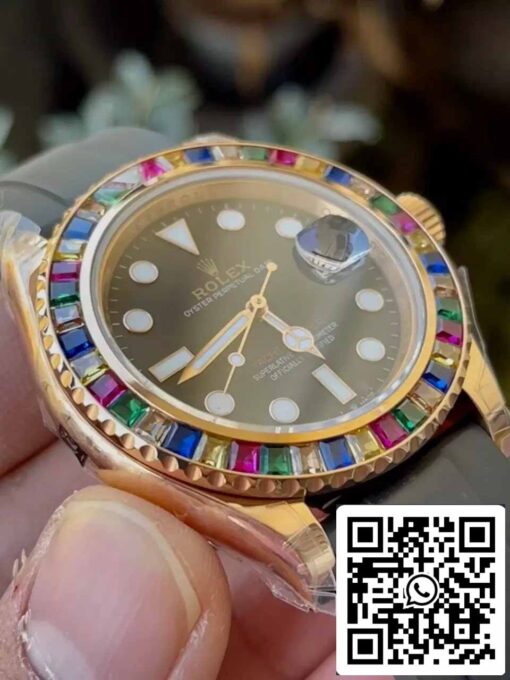 Rolex Yacht Master 40 116695SATS 1:1 Best Edition KF Factory - immagine 4