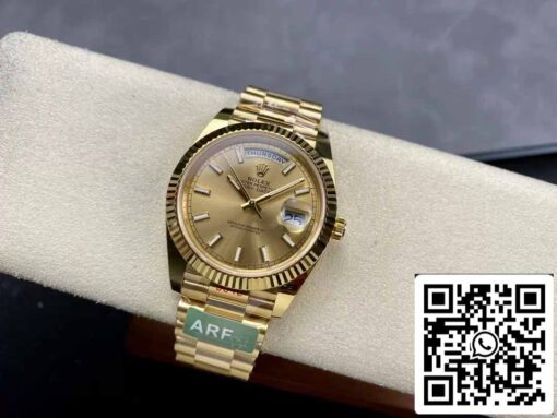 Rolex Day Date 40 M228238-0003 Yellow Gold Dial 1:1 Best Edition AR Factory 3255 Movement - Imagen 7