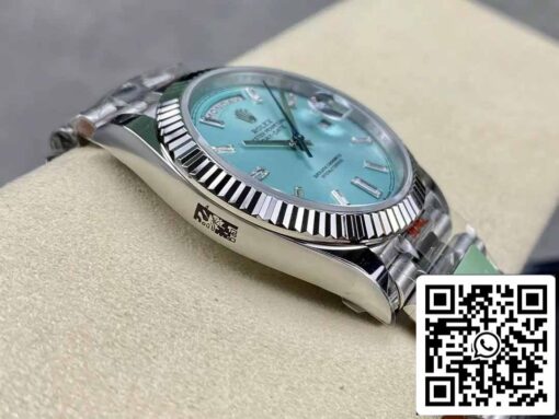 Rolex Day Date 40 M228236-0006 Tiffany Dial 1:1 Best Edition AR Factory 3255 Movement - Image 5