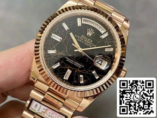 Rolex Day Date 40 M228235-0045 Eisenkiesel Diamond Dial1:1 Best Edition QF Factory 183 gram - Image 9