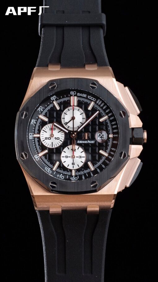 Audemars Piguet Royal Oak Offshore 26401RO.OO.A002CA.01 1:1 Best Edition APF Factory Black Dial - immagine 2