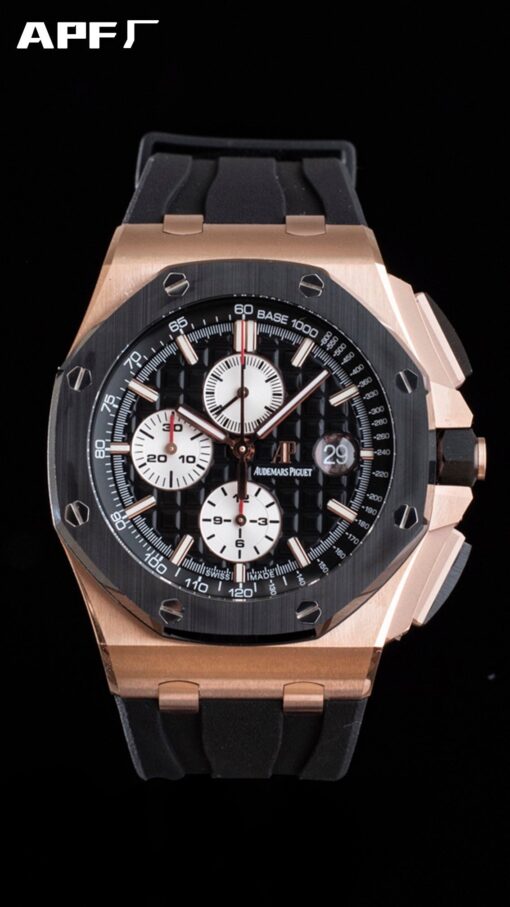 Audemars Piguet Royal Oak Offshore 26401RO.OO.A002CA.01 1:1 Best Edition APF Factory Black Dial - immagine 3