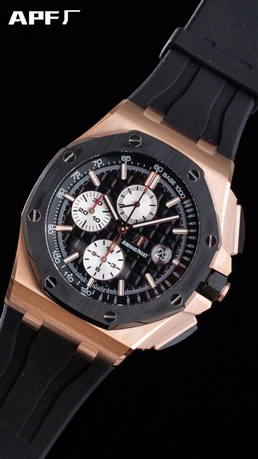 Audemars Piguet Royal Oak Offshore 26401RO.OO.A002CA.01 1:1 Best Edition APF Factory Black Dial - immagine 6