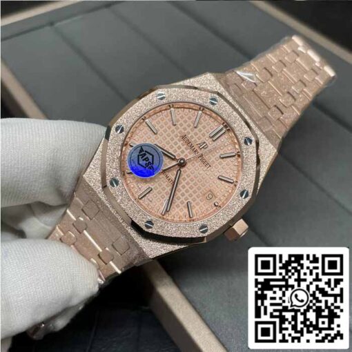 Audemars Piguet 15454OR.GG.1259OR.03 Frost Gold 1:1 best edition APS Factory Rose Gold dial Rose gold - Image 6