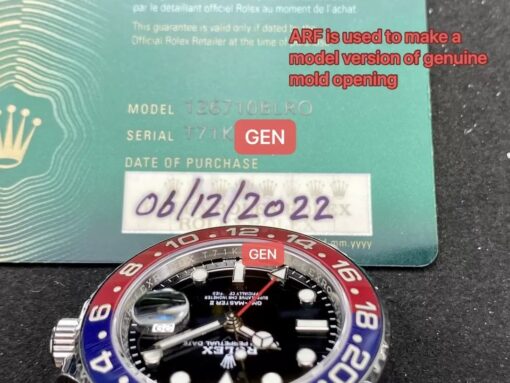 Rolex GMT Master II M126710BLRO-0001 Pepsi 1:1 Best Edition from AR Factory V3 Upgrade - 이미지 6