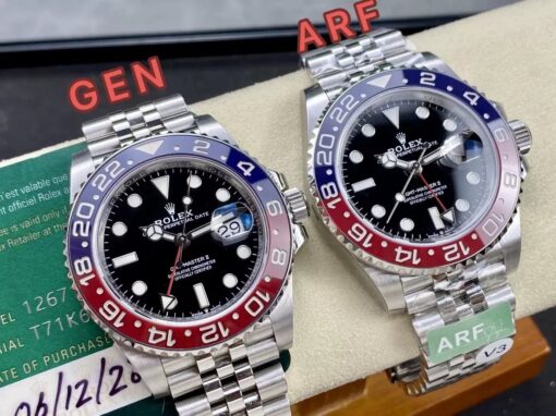 Rolex GMT Master II M126710BLRO-0001 Pepsi 1:1 Best Edition from AR Factory V3 Upgrade - 이미지 16