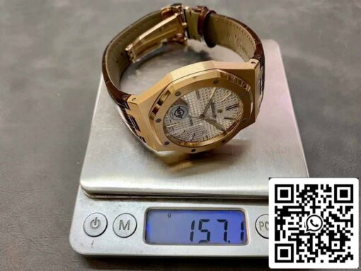 Audemars Piguet Royal Oak 15400OR.OO.D088CR.01 APS Factory V3 1:1 Best Edition White Dial - immagine 2