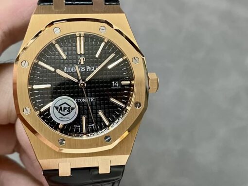 Audemars Piguet Royal Oak 15400OR.OO.D002CR.01 APS Factory V3 1:1 Best Edition Black Dial