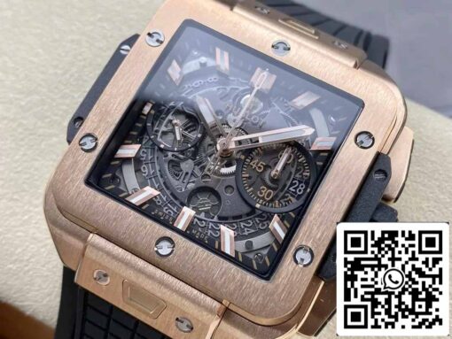 Hublot SQUARE BANG UNICO 821.OX.0180.RX 1:1 Best Edition BBF Factory - immagine 9