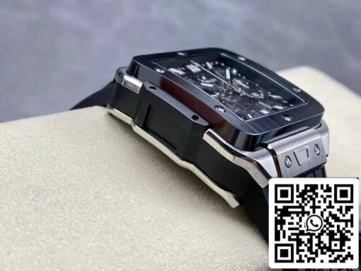 Hublot SQUARE BANG UNICO 821.NM.0170.RX 1:1 Best Edition BBF Factory Black Bezel - immagine 5