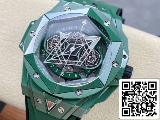 Hublot Big Bang Sang Bleu II 418.GX.5207.RX.MXM22 1:1 Best Edition BBF Factory Green Ceramic - Image 8