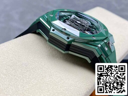 Hublot Big Bang Sang Bleu II 418.GX.5207.RX.MXM22 1:1 Best Edition BBF Factory Green Ceramic - Image 6