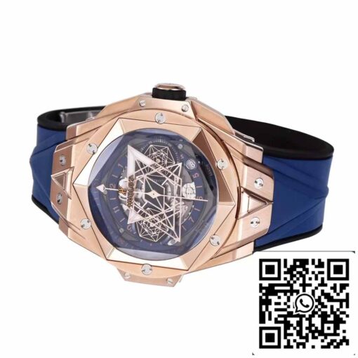 Hublot Big Bang Sang Bleu 418.OX.5108.RX.MXM20 1:1 Best Edition BBF Factory Blue Strap - Image 5