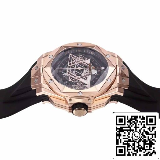 Hublot Big Bang Sang Bleu 418.OX.1108.RX.MXM19 1:1 Best Edition BBF Factory Black Strap - Image 4