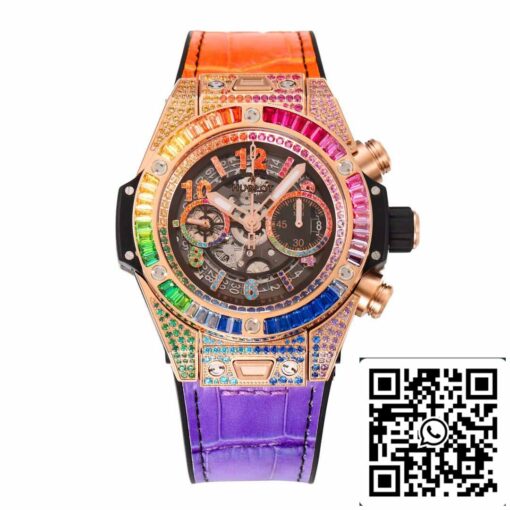 Hublot Big Bang King Gold Rainbow 411.OX.9910.LR.0999 1:1 Best Edition BBF Factory