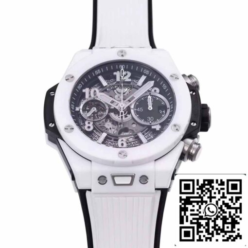 Hublot Big Bang Unico Ceramic 441.HX.1171.RX 1:1 Best Edition BBF Factory White Ceramic - Image 8