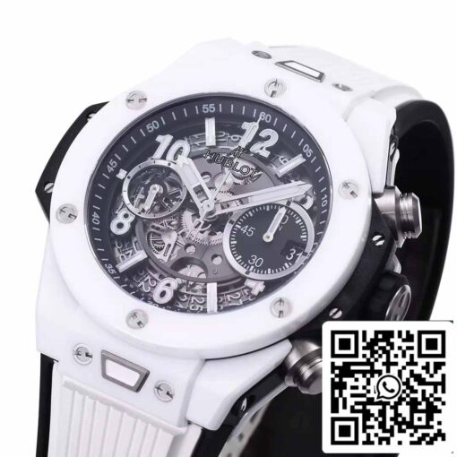 Hublot Big Bang Unico Ceramic 441.HX.1171.RX 1:1 Best Edition BBF Factory White Ceramic - Image 7