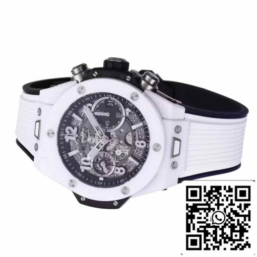 Hublot Big Bang Unico Ceramic 441.HX.1171.RX 1:1 Best Edition BBF Factory White Ceramic - Image 5