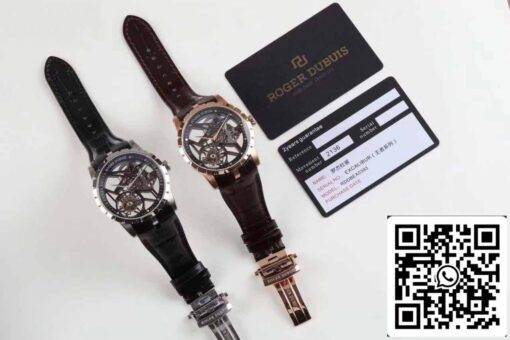 Roger Dubuis Excalibur RDDBEX0392 Silver Case 1:1 Best Edition BBR Factory V3 Tourbillon Watch - Image 9