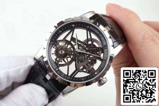 Roger Dubuis Excalibur RDDBEX0392 Silver Case 1:1 Best Edition BBR Factory V3 Tourbillon Watch - Image 6