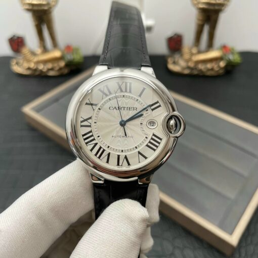 Ballon Bleu De Cartier 42MM WSBB0026 1:1 Best Edition AF Factory White Dial – Bild 7