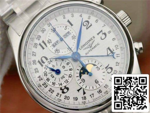 Longines Master Moonphase L2.673.4.78.6 GS factory 1:1 Best Edition - Imagen 7