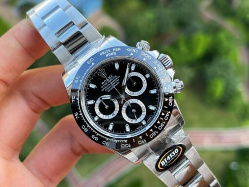 Replica Rolex Daytona m116500ln-0002 Best Edition BT Factory Black Daytona Panda