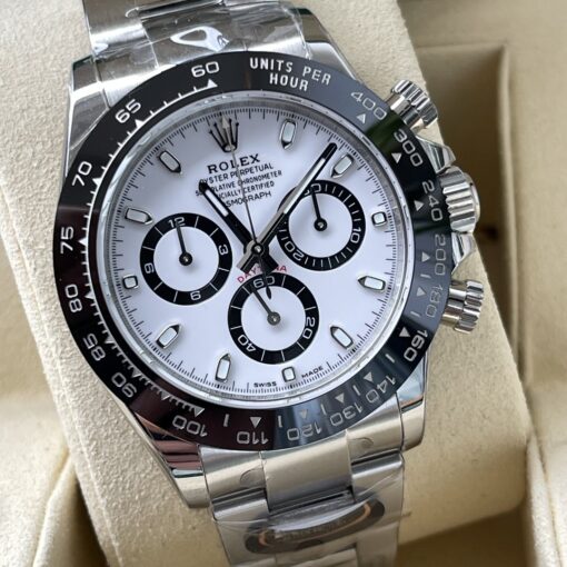 Replica Rolex Daytona m116500ln-0001  Best Edition BT Factory White Daytona Panda - Image 4