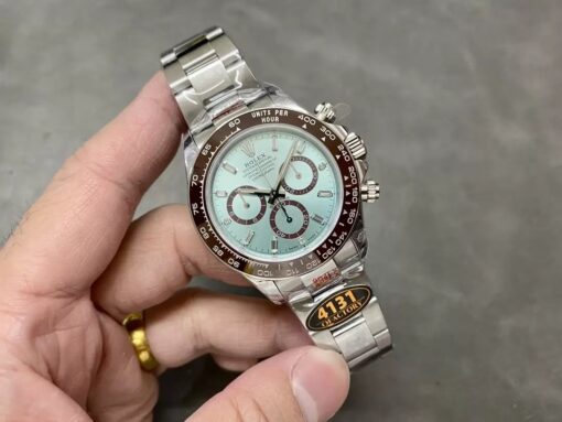 Rolex Cosmograph Daytona m126506-0002 Ice Blue 1:1 Best Edition QF Factory 4131 Movement - Image 4