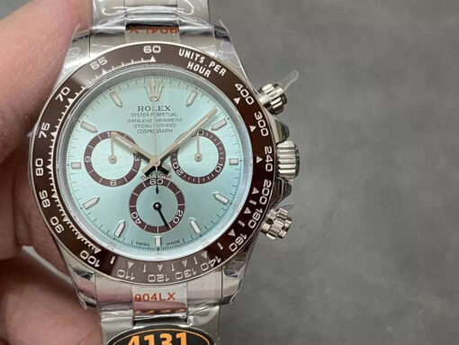 Rolex Cosmograph Daytona m126506-0001 Ice Blue 1:1 Best Edition QF Factory 4131 Movement